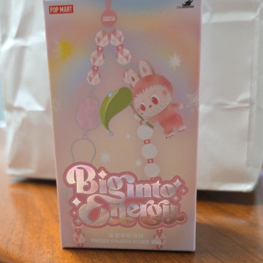 Pop Mart Big Into Elves Phone Charm - Pink